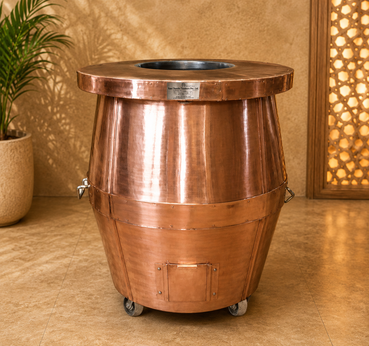 Copper Barrel Tandoor