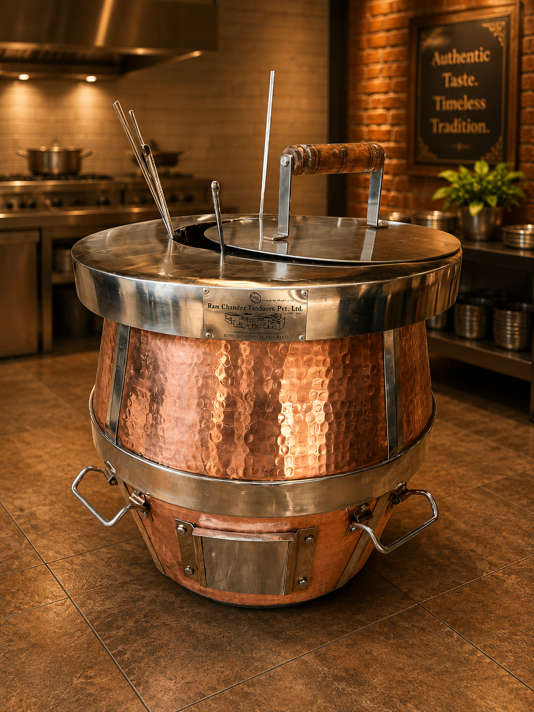 Copper Barrel Tandoor