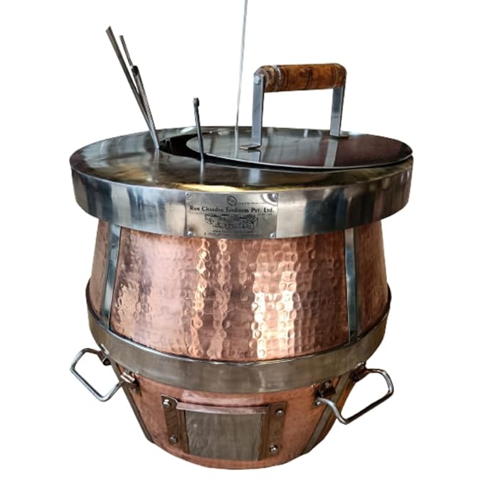 Stainless Steel Taper Tandoor